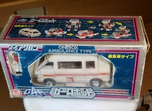 Takara Vintage Transformers G1 Diaclone Onebox Vanette Ratchet Figure Japanese 