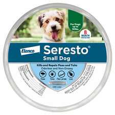 Seresto Flea and Tick Collar 8 Months Proctection for Small Dogs - 18lbs