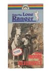Enter the Lone Ranger VHS 1986 Home Video  Clayton Moore Jay Silverheels Blk Wht