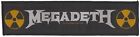 MEGADETH - Logo - 20 cm x 5 cm - Patch - 167736
