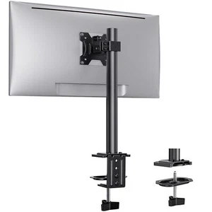 Monitor Halterung 1 Monitor für 13-32 Zoll Bildschirme Monitorhalterung Höhen... - Bild 1 von 7
