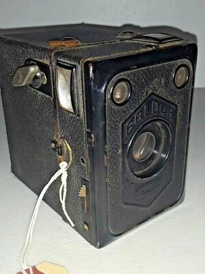 ****** 1933 ALEMANIA Zeiss Icon Baldur Box 51/2 120 Rollfilm Film Cámara 6x9 cm ** Foto 1 de 4