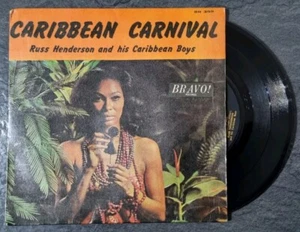 Russ Henderson And His Caribbean Boys - Caribbean Carnival - VG 7" vinyl EP - Picture 1 of 4