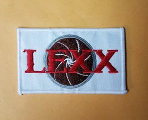 Parche con logotipo de nombre Lexx disfraz cosplay de 4 pulgadas de largo - Imagen 1 de 5