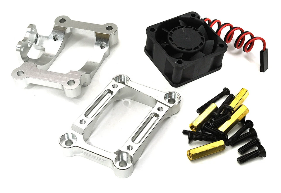 Machined Motor Mount w/ 40x40mm 17k rpm Fan for Traxxas 1/8 Sledge 4WD 9589 - Image 1 of 1