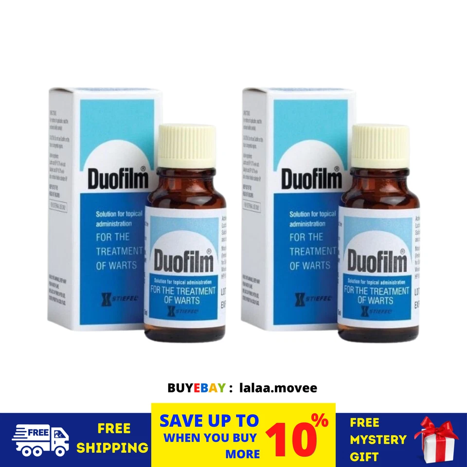 Duofilm Solution for Treatment of Warts Corns Calluses 15ml