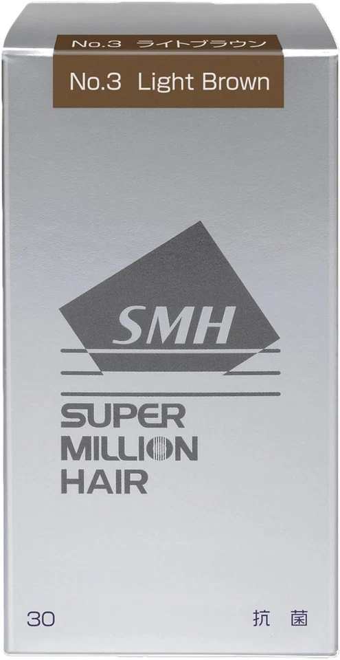 Ship Super Million Hair 30g Light Brown No.3