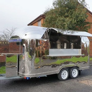 Mobile Food Trailer and Concession Fully Equipped Fast Food Trailers Airstream - Picture 1 of 7