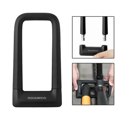 Sturdy MTB Road Bike U Lock Motorcycle D Lock Weatherproof Cycling Locks - Image 1 of 4