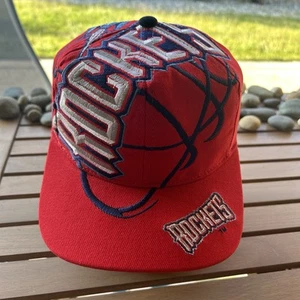 Houston Rockets The Game Logo Grande Raro Personalizado Snapback Sombrero Gorra - Imagen 1 de 9