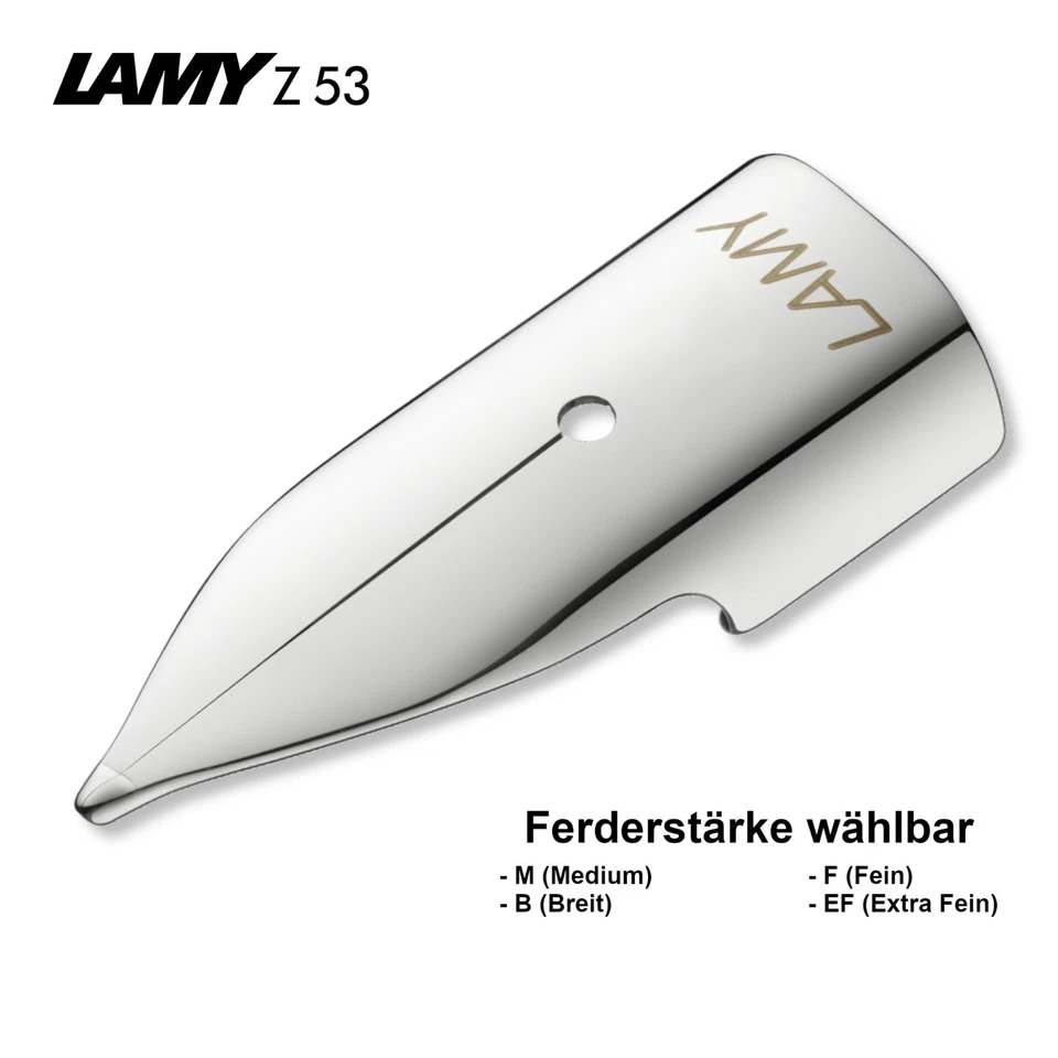 Lamy Aion Z 53 Feder Z53 Ersatz Blank Federstärke wählbar - Bild 1 von 1