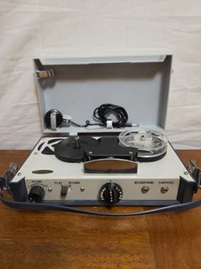 Lecteur enregistreur portable Kraemer bobine à bobine tape fabriqué au Japon années 70 vintage - Photo 1/7
