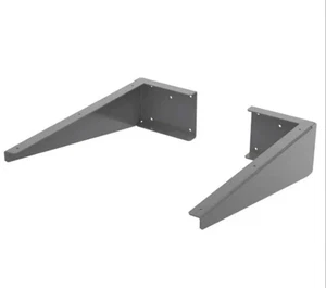 Paar Regalträgerwinkel links und rechts dunkelgrau 300 mm  - Bild 1 von 2