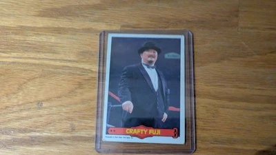 1985-86 O-Pee-Chee WWF Series 2 #31 Crafty Fuji - Image 1 of 2