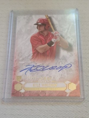 2016 Topps Tier One Breakout Auto 44 /299 Kyle Waldrop #BOA-KWA Rookie Auto RC - Image 1 of 3