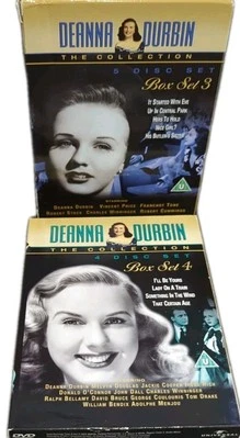 Deanna Durbin: Box Set 3 [DVD] & Box SET 4 [DVD]: FREE DELIVERY - SPECIAL OFFER - Image 1 of 4