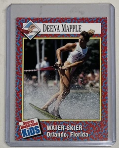 Deena Mapple Rookie 1991 Sports Illustrated for Kids Water Skiier SI USA - Bild 1 von 2