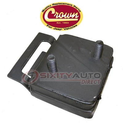 Crown Automotive Front Right Engine Mount for 1971-1975 Jeep CJ6 5.0L V8 - pm - Image 1 of 4