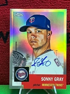 2022 Topps Chrome Anniversary - Sonny Gray #CPA-SG - Refractor Auto /199 - Picture 1 of 2