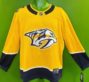 Camiseta deportiva NHL de los Nashville Predators Fanatics cosida para hombre mediana nueva con etiquetas - Imagen 1 de 14