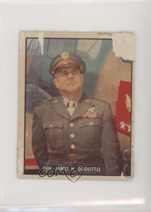 1950 Topps Freedom's War Heroes Jimmy Doolittle Gen James H (Gray Back) 1m8