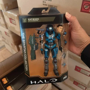 "Figura de acción Halo Spartan Collection Kat-B320 juguete Reach Blue Spartan Toy" - Imagen 1 de 4