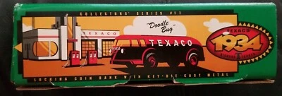  1934 ERTL Texaco Diamond T Doodlebug Tanker #11 in Series Diecast Bank NEW - Image 1 of 4