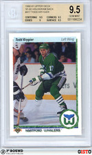 Todd Krygier RC BGS 9.5: 1990-91 Upper Deck '91-92 Hologram Back Gisto POP 2