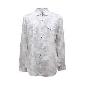 I6127 CAMICIA UOMO ELEVENTY MAN COTTON/LINEN SHIRT - Imagen 1 de 4