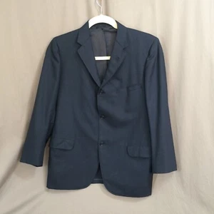 Blazer uomo vintage anni 70 Stuart grigio navy etichetta unione 3 bottoni 42S cappotto sportivo - Foto 1 di 8
