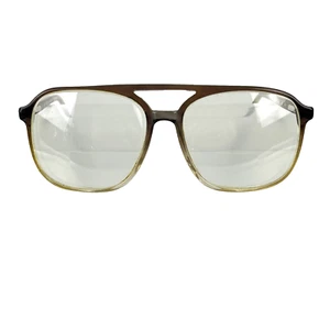 VTG Blue Ribbon for Marchon Eyeglasses Sunglasses Brown Fade Plastic Frames Only - Picture 1 of 10