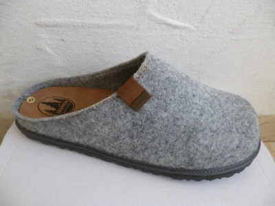 Franken Zapatos Zapatillas Zuecos Mules Zapatos Fieltro Gris Foto 1 de 4