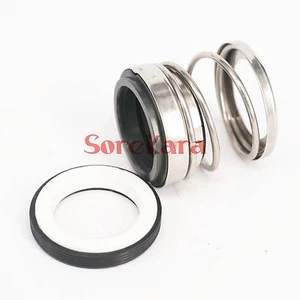 12-45mm Water Pump Mechanical Shaft Seal Single Coil Spring Ceramic/Carbon T-BIA - Picture 1 of 19