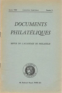 DOCUMENTS PHILATELIQUES + Revue de l'Académie de philatélie - 1960 N° 3 SUEZ - Picture 1 of 1