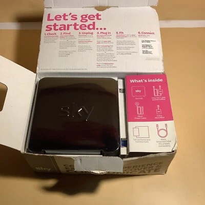 Sky Hub  SR102-Z Wireless Wifi Router Broadband White - Image 1 of 4