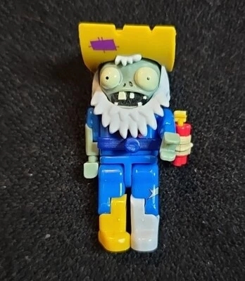 PVZ Prospector Zombie Knex Minifigure, Plants Vs Zombies - Rare, Complete - Image 1 of 4