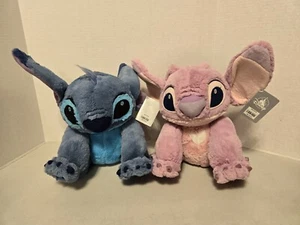 Disney Store Stitch & Angel Plush Medium Size, New w/Tags - Picture 1 of 6