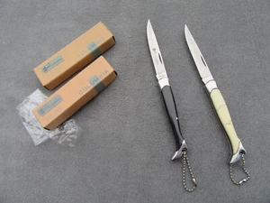 MINI 3'' BLADE COLUMBIA LADY WOMAN LEG FOLDING POCKET CAMPING KNIFE - Picture 1 of 11