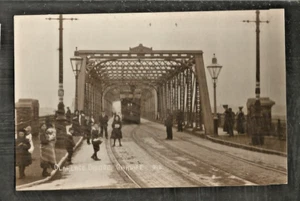 DPP Vintage Postcard, Tram on Clarence Bridge, Cardiff - Picture 1 of 1