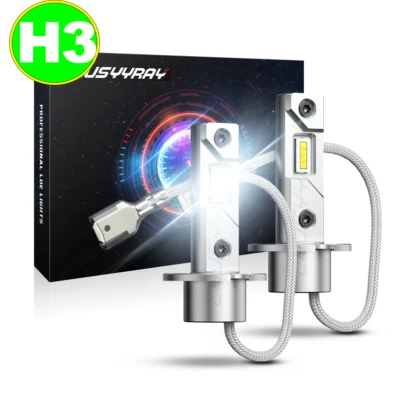 For Nissan Pathfinder 2001-2004 2X H3 6000K LED H3 Fog Light Bulbs Super Bright - image 1 of 4