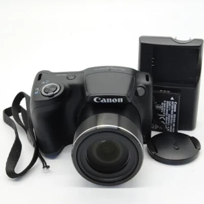 [MINT] Canon Power Shot SX420 IS Digital Compact Camera Black from Japan - Image 1 of 4