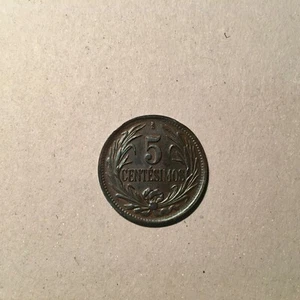 URUGUAY 5 CENTESIMOS 1951 KM 21a VF. - Picture 1 of 4