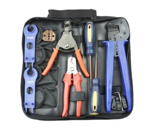 A-2546-B Solar MC4 Crimping Pliers Tools Kits Suit Line Pressing Photovoltaic PV - Picture 1 of 7