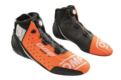 FIA 8856-2018 OMP ONE EVO X R Racing Motorsport Shoes Orange - Image 1 of 3
