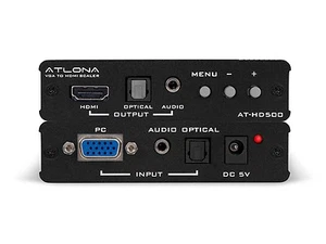 Atlona AT-HD500 VGA to HDMI AV Converter Scaler, audio de-embedder. no HDCP! - Picture 1 of 1