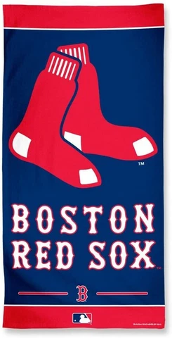 Boston Red Sox MLB Baseball Team Fiber Beach Towel 30" X 60" Cover
