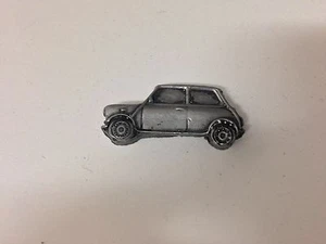Mini City ref152 3D pewter effect car Pin Badge - Picture 1 of 1