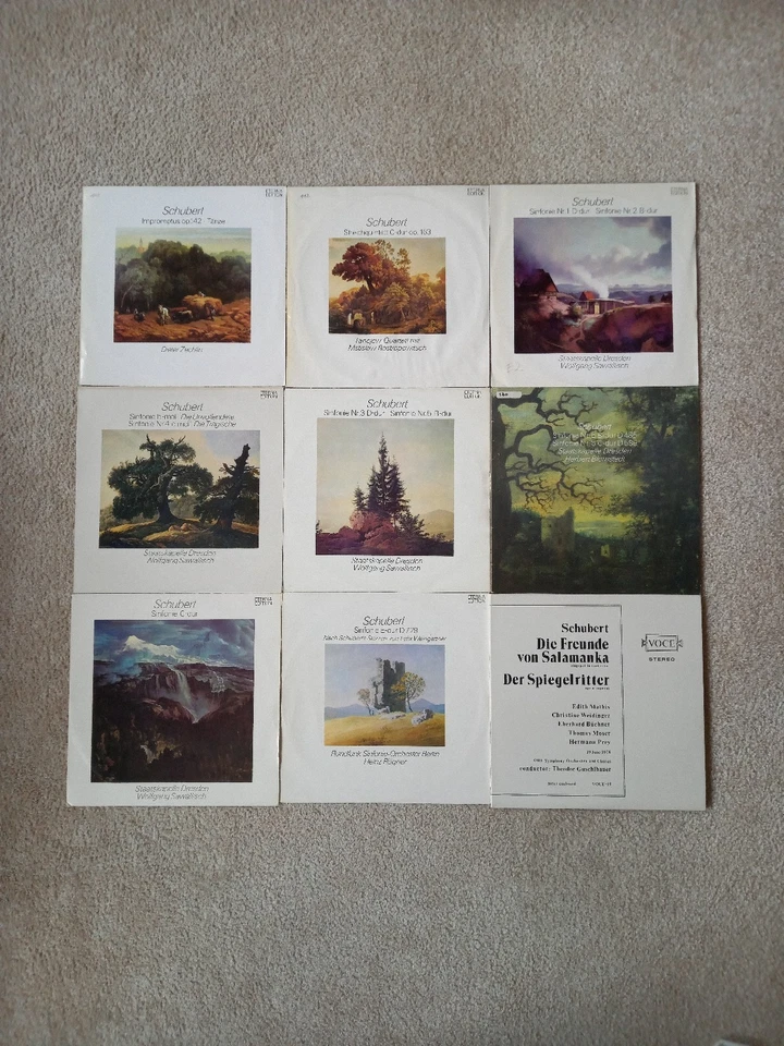 DIETER ZECHLIN, TANEJEW - QUARTETT ~ ROSTROPOWITSCH, RÖGNER... & "SCHUBERT" - Bild 1 von 4