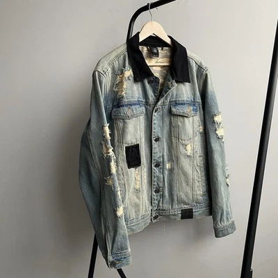 The Weeknd x Puma XO Men’s Denim Heavy Jacket Size L - Image 1 of 4