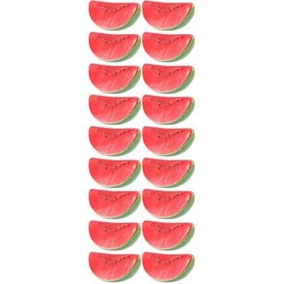  Set of 3 Deko Obst Plastikobst Falsche Früchte Wassermelonenverzierung - Bild 1 von 4